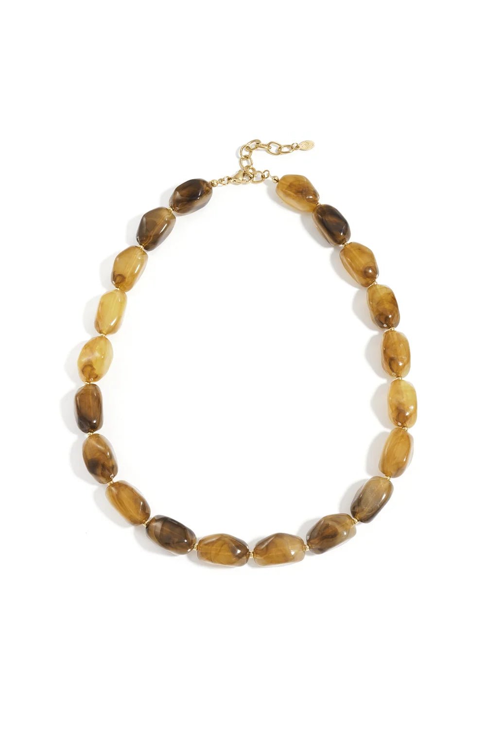 Odia ketting amber - Bij Keesje - Bij Keesje - accessoires