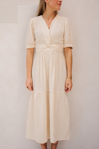 Odoumilo jurk ecru - Bij Keesje - Bij Keesje - jurk