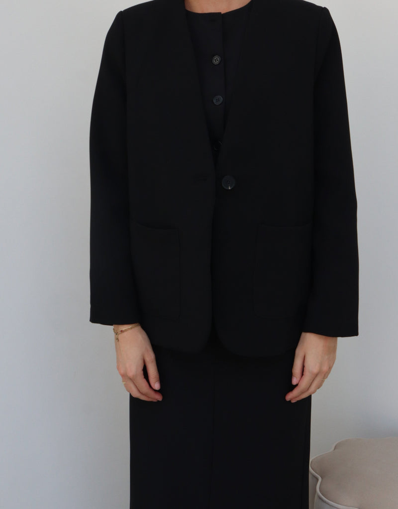 Oenke blazer black - Bij Keesje