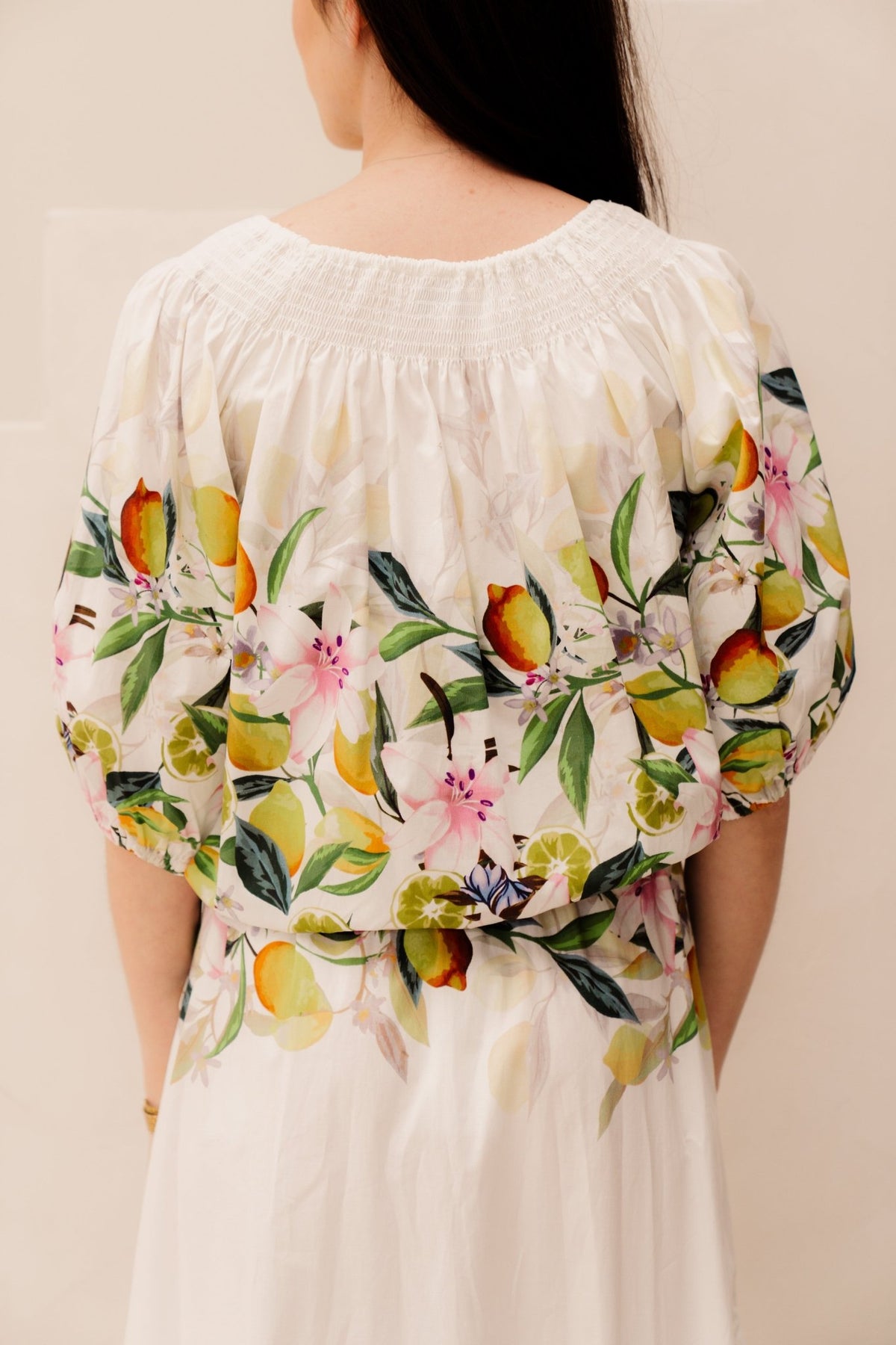 Off the shoulder top met design C351L - Bij Keesje - K - design - Jurk