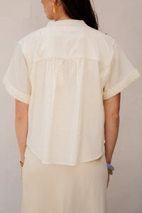 Okki blouse creme - Bij Keesje - Bij Keesje - Blouse