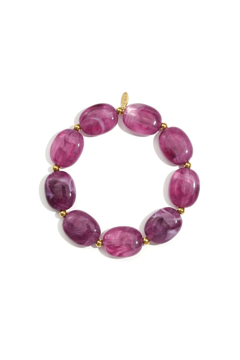 Olga armband paars - Bij Keesje - Bij Keesje - accessoires