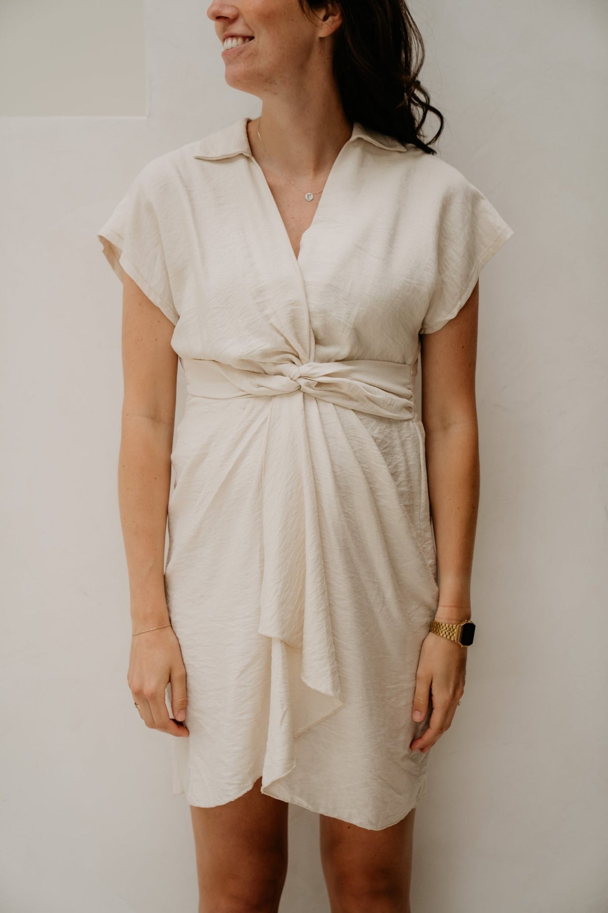 Olief jurk beige - Bij Keesje - Bij - Keesje - Jurk
