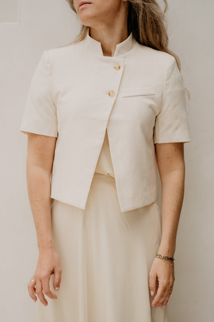 Olize jacket beige - Bij Keesje - Bij Keesje - Jas