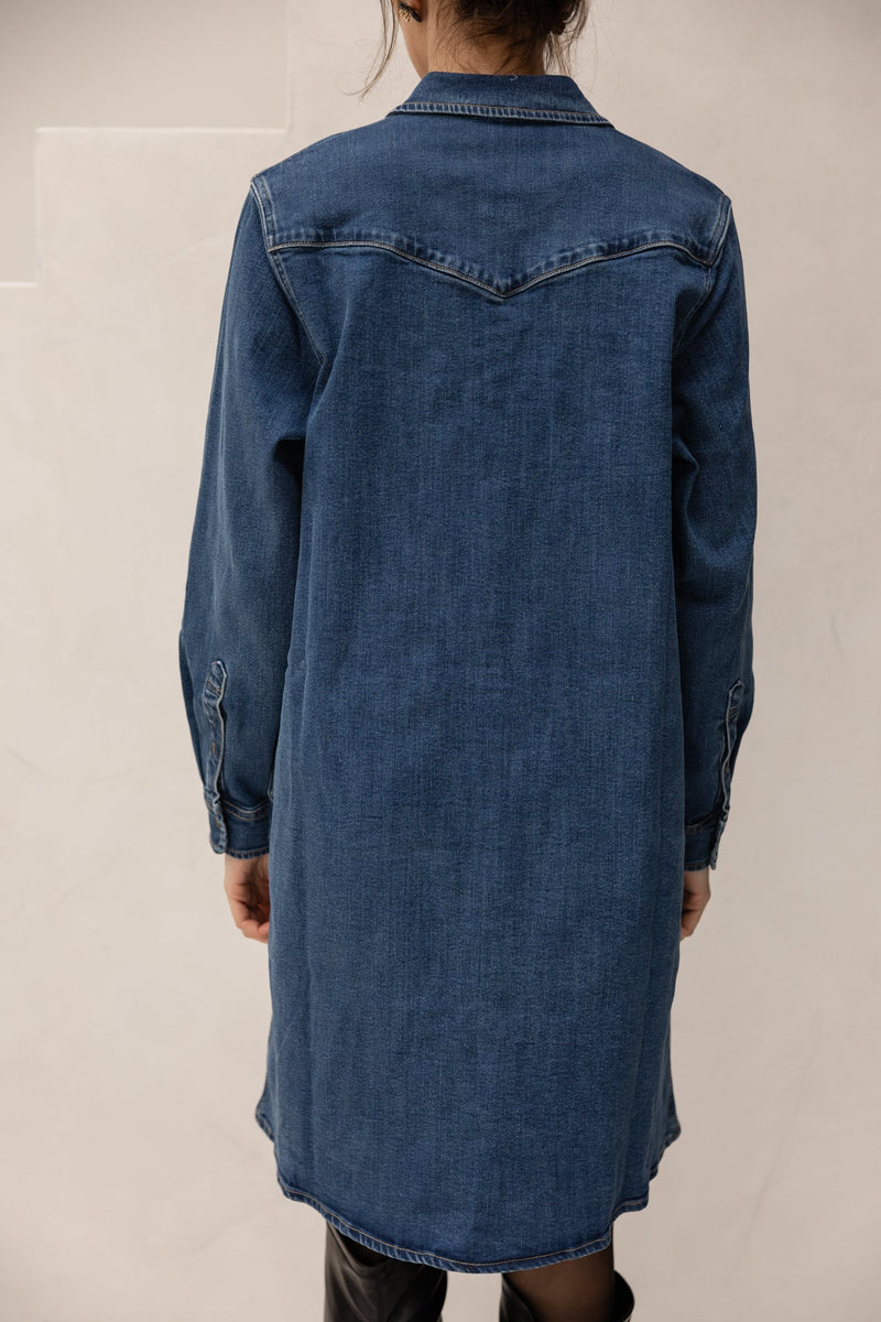 Onea dress denim SP - Bij Keesje