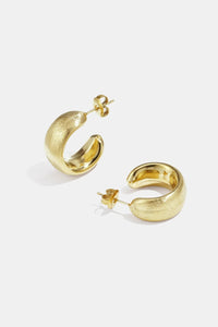 Oorbellen Agatha circle gold - Bij Keesje - Lumé - accessoires