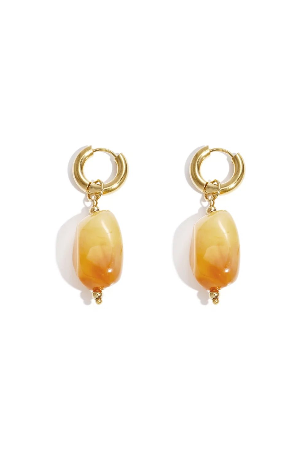 Oorbellen Anne lightbrown - Bij Keesje - Bij Keesje - Oorbel
