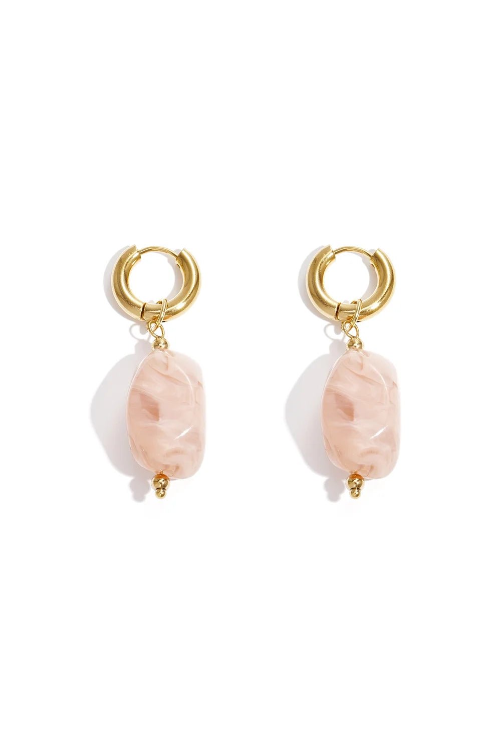 Oorbellen Anne pink - Bij Keesje - Bij Keesje - accessoires