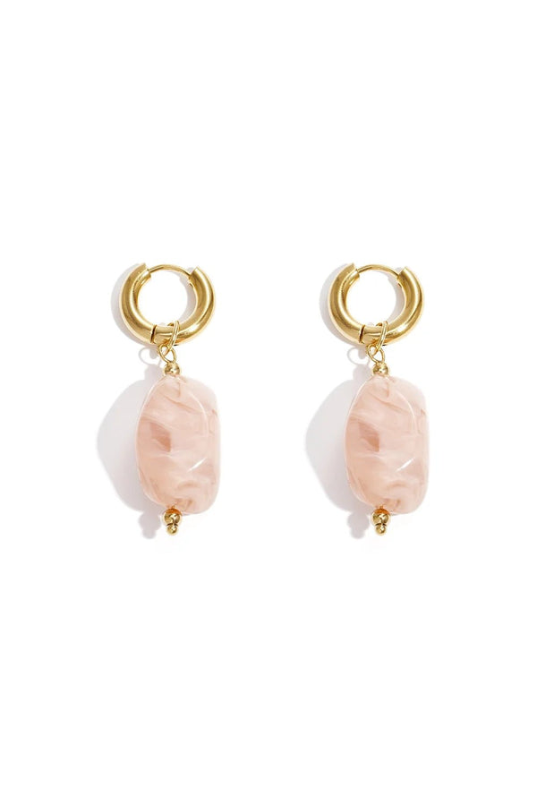 Oorbellen Anne pink - Bij Keesje - Bij Keesje - accessoires