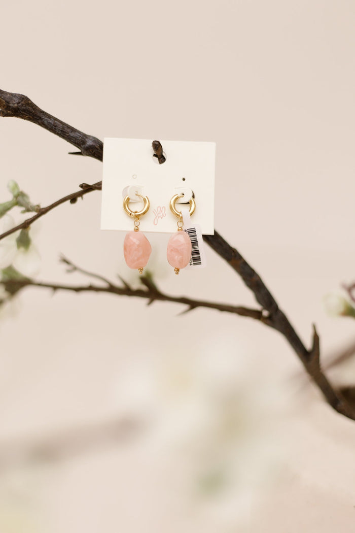 Oorbellen Anne pink - Bij Keesje - Bij Keesje - accessoires