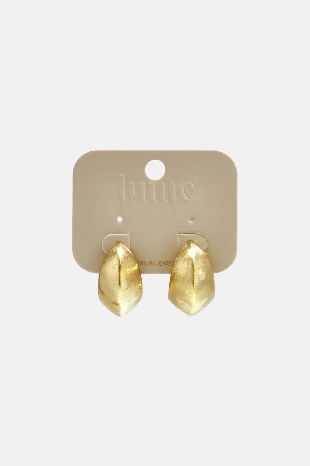 Oorbellen Arielle circle gold - Bij Keesje - Lumé - accessoires