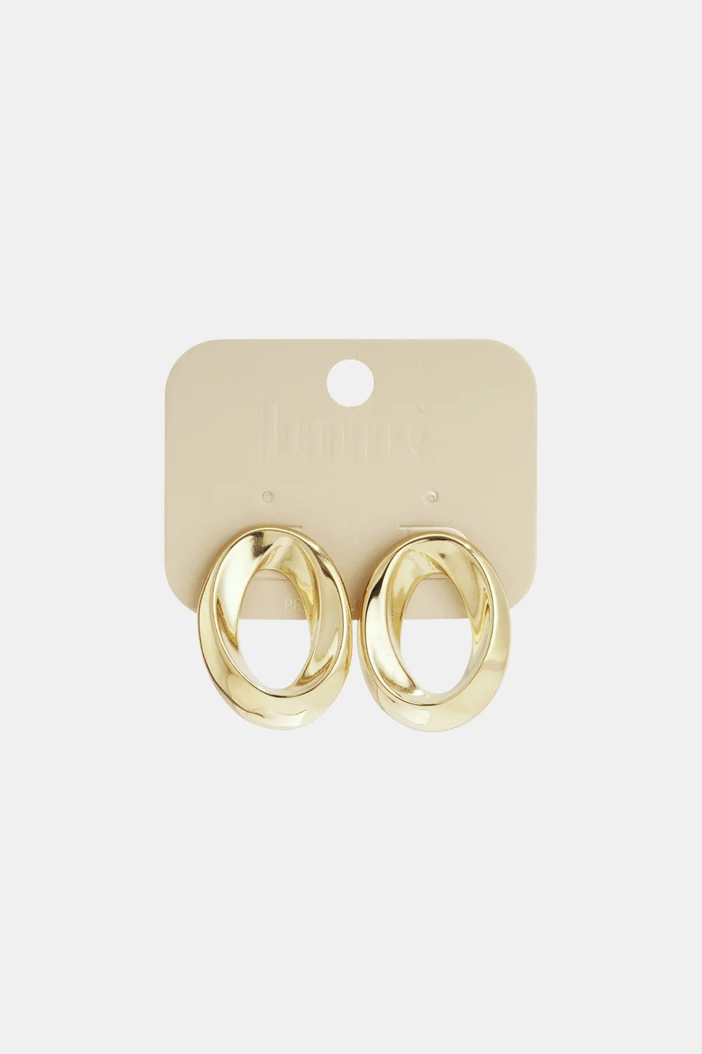Oorbellen Barbera statement gold - Bij Keesje - Lumé - accessoires