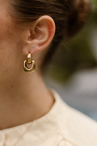 Oorbellen Claire gold - Bij Keesje - Lumé - accessoires