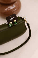 Oorbellen flower green - Bij Keesje - Bij Keesje - Oorbellen