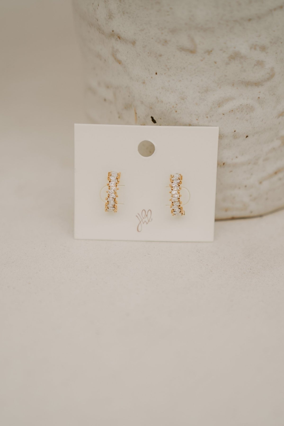 Oorbellen goud Zigzag - Bij Keesje - Bij Keesje - Oorbellen