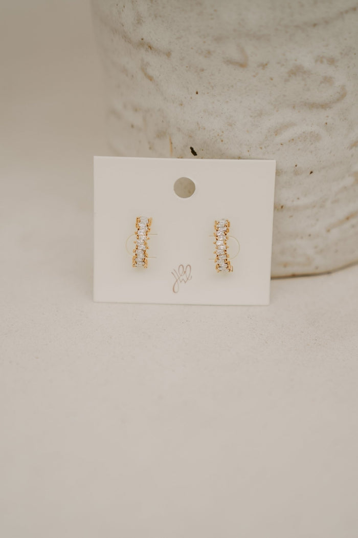 Oorbellen goud Zigzag - Bij Keesje - Bij Keesje - Oorbellen
