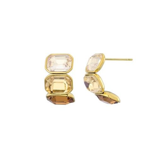 Oorbellen Helena brown 6911 - Bij Keesje - Bij Keesje - accessoires