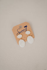 Oorbellen Jolie White 6001