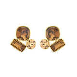 Oorbellen Judith beige/bruin 7111 - Bij Keesje - Bij Keesje - accessoires