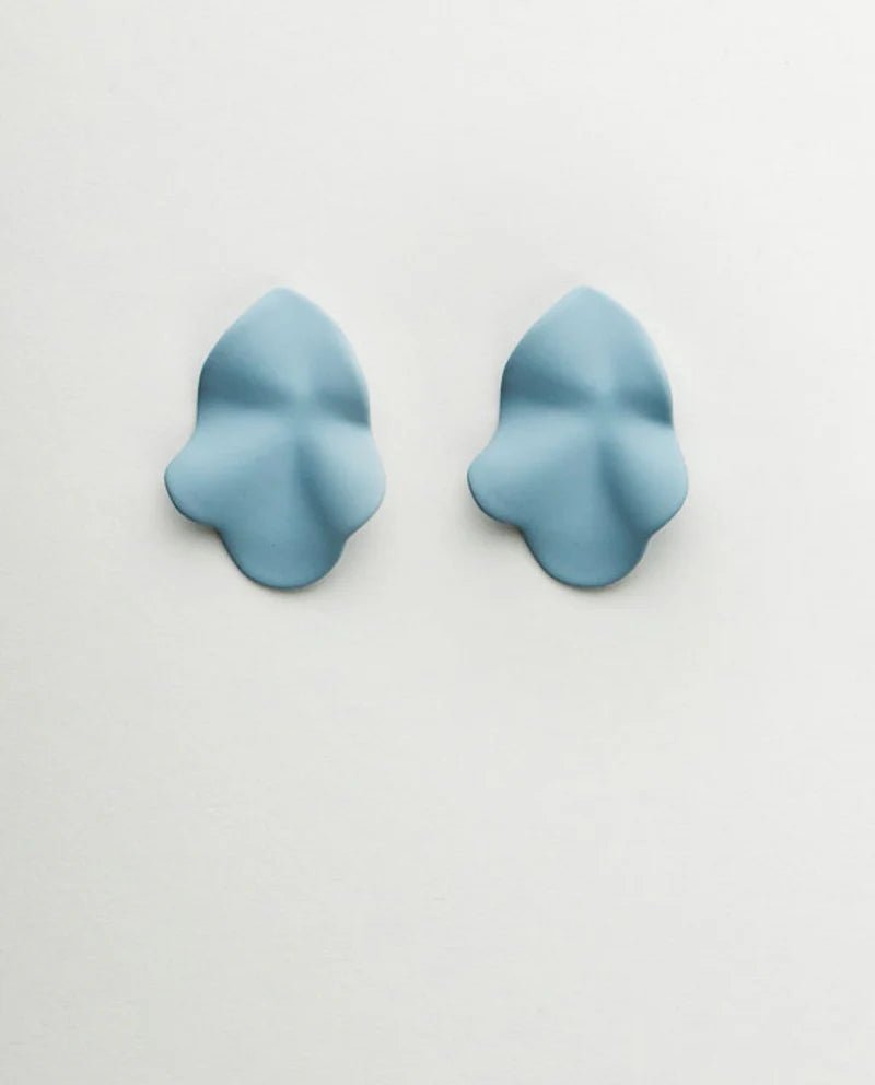 Oorbellen Lip Earrings Lightblue S - Bij Keesje - BOW19