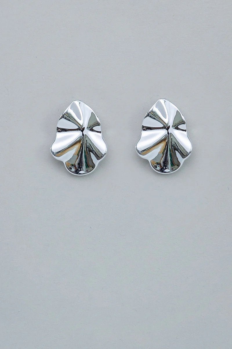 Oorbellen Lip Earrings Silver S - Bij Keesje - BOW19