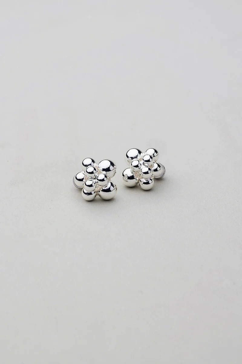 Oorbellen Multi Studs Silver - Bij Keesje - BOW19