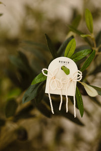 Oorbellen Pearl Bow - Bij Keesje - BOW19