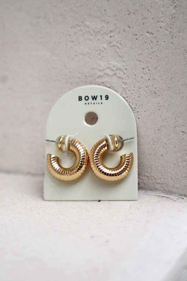 Oorbellen Sahara Hoops Small - Bij Keesje - BOW19