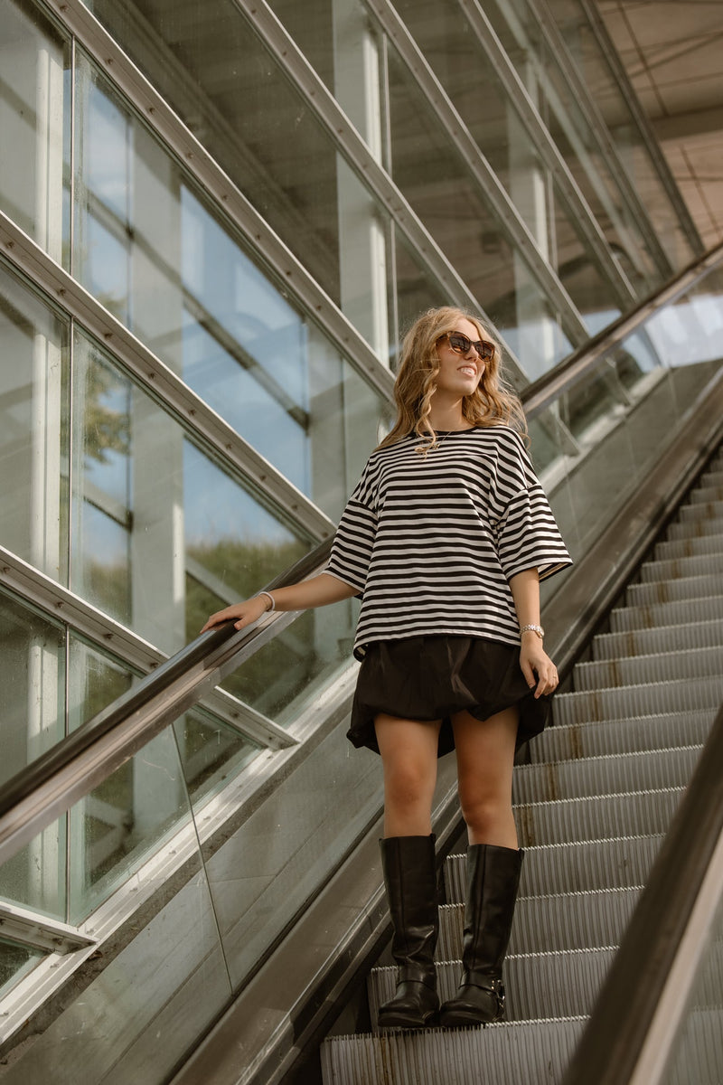 Orbita balloon skirt black - Bij Keesje - Neo Noir