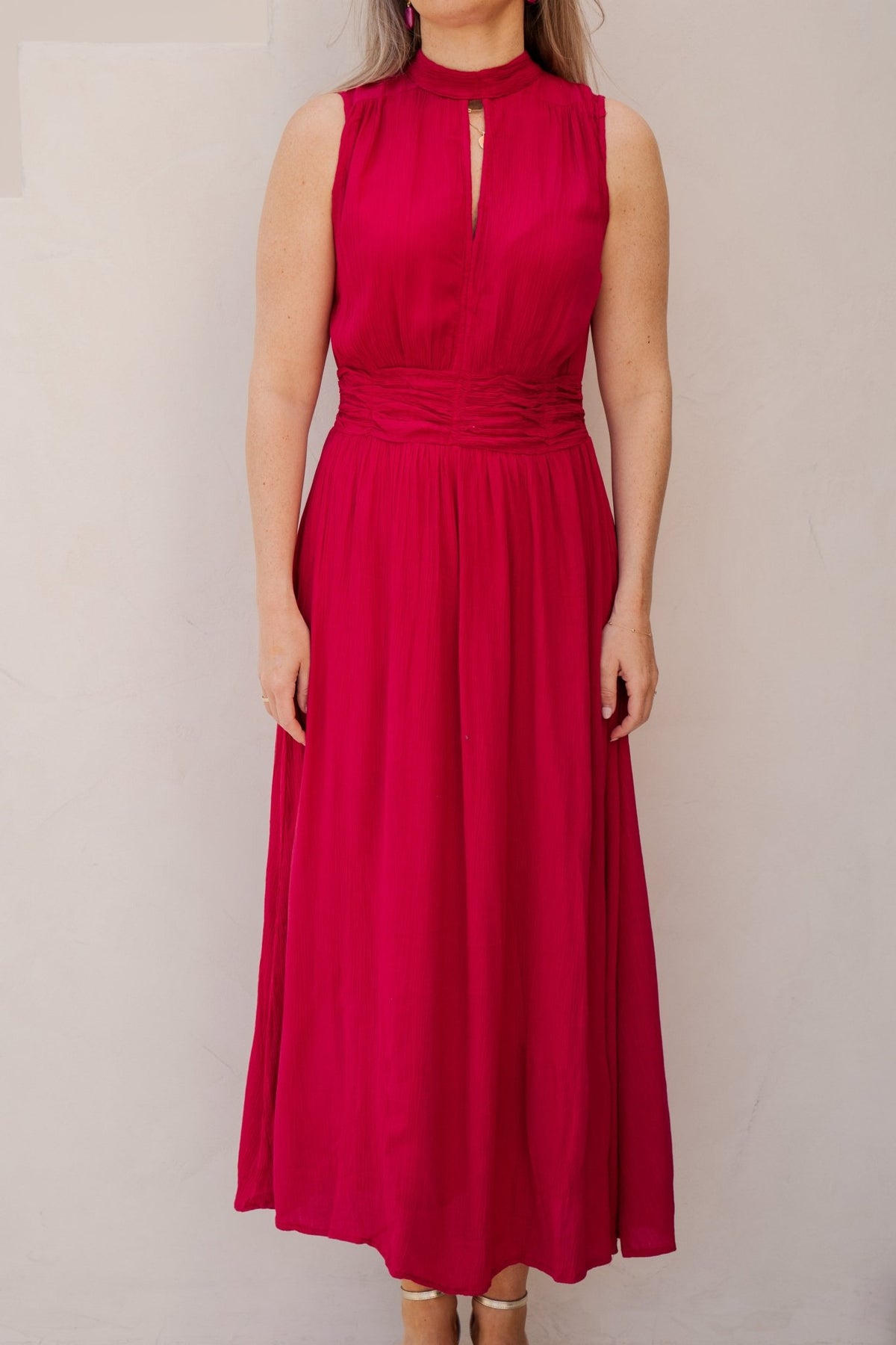 Orlany Dress Framboise - Bij Keesje - Ange - jurk