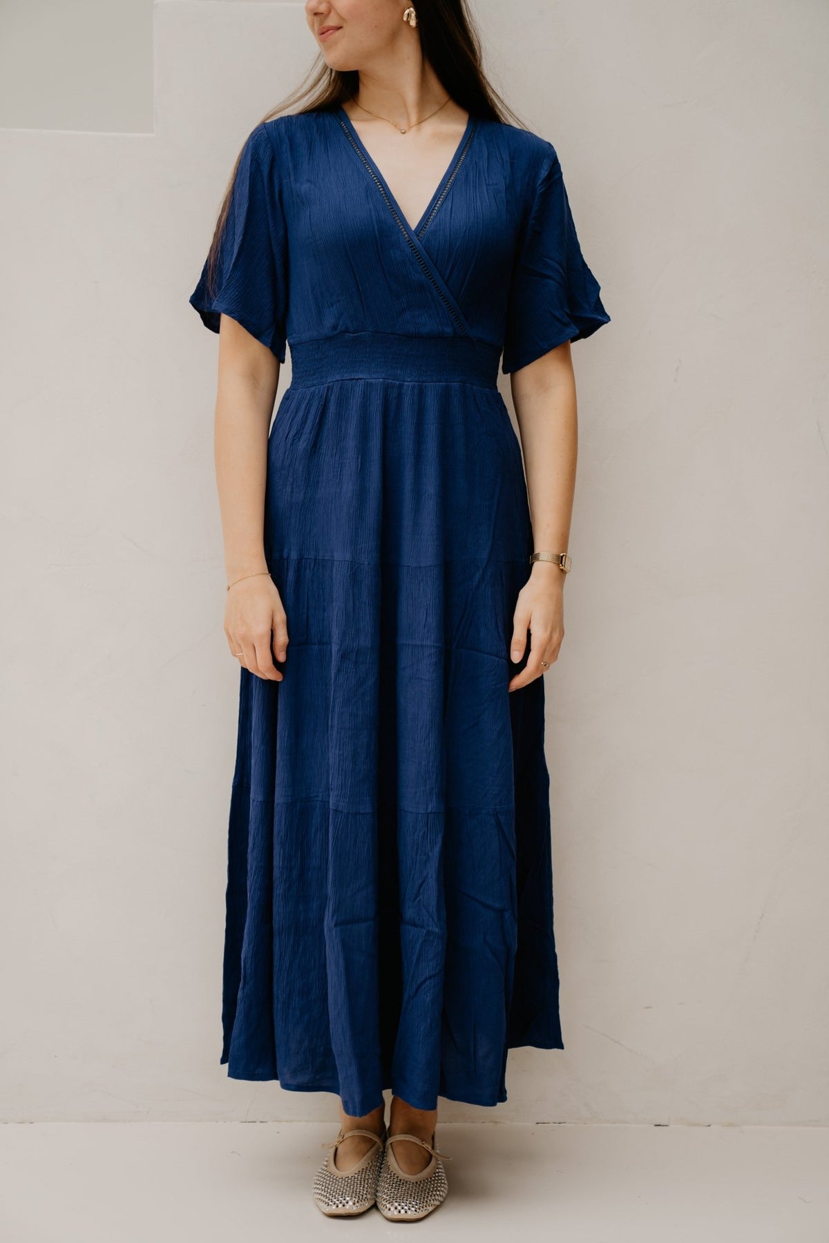 Osunchala dress blauw - Bij Keesje - Ange - Jurk