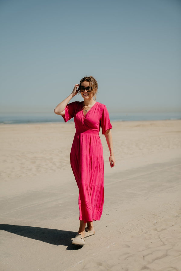 Osunchala dress fuchsia - Bij Keesje - Ange - Jurk