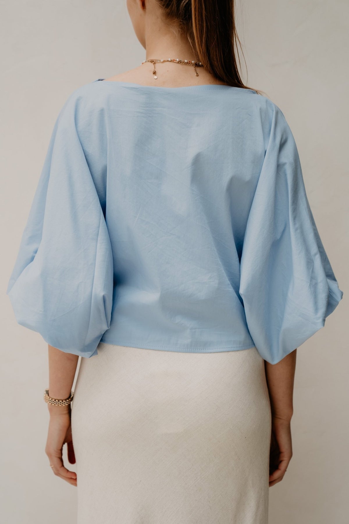 Oukje Blouse Blue - Bij Keesje - Bij Keesje - Blouse