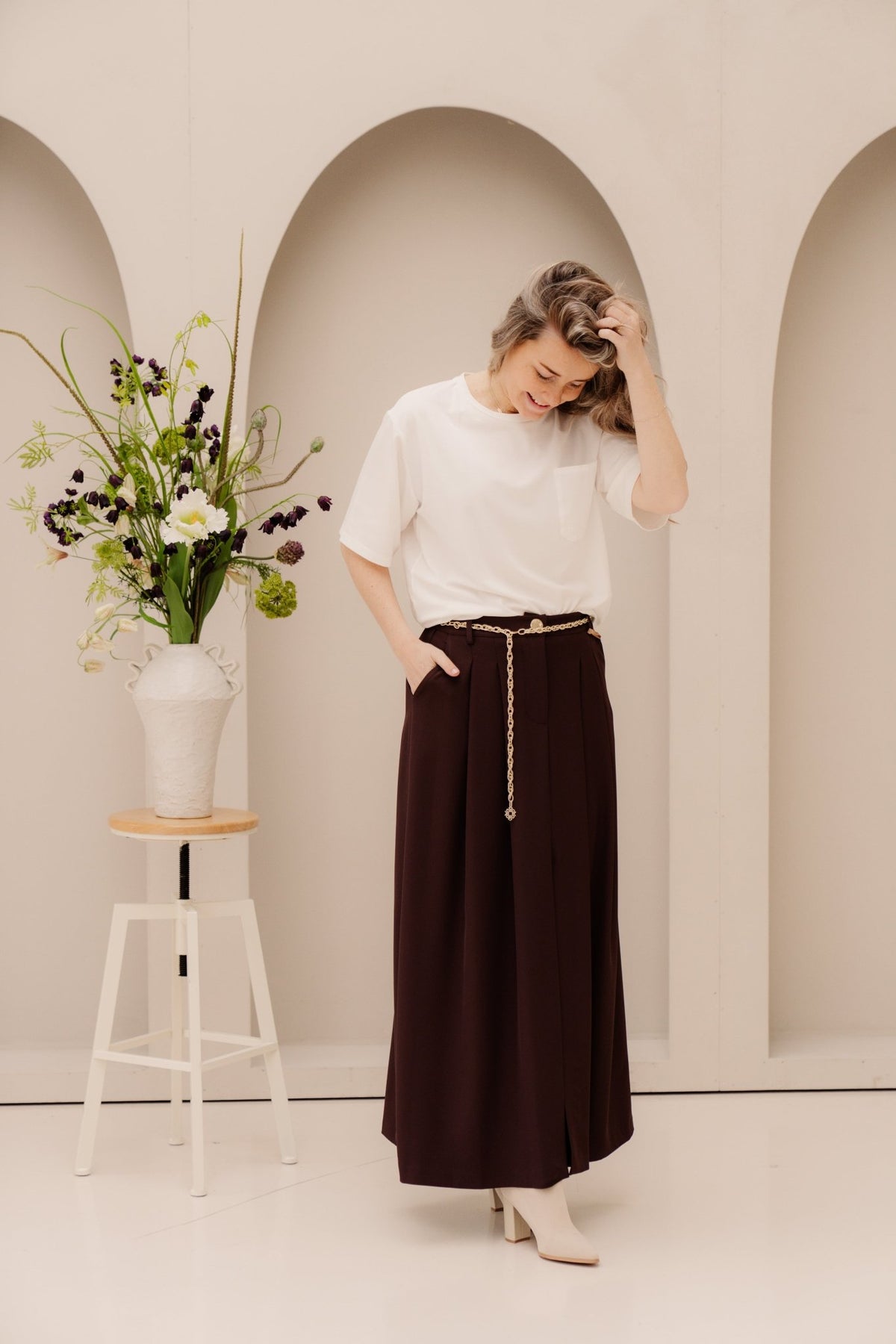 Panna Bianco White blouse B036 - Bij Keesje - Rinascimento - Top