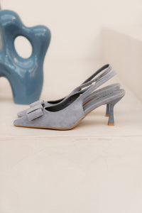 Parijs slingback blue - Bij Keesje - Bij Keesje