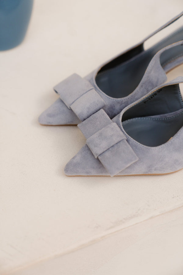 Parijs slingback blue - Bij Keesje - Bij Keesje
