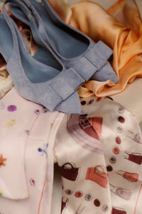 Parijs slingback blue - Bij Keesje - Bij Keesje - Schoenen