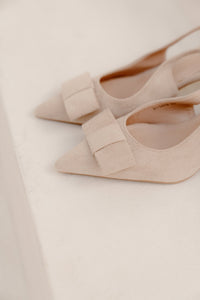 Parijs slingback taupe - Bij Keesje - Bij Keesje