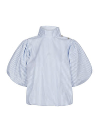 Parisa Stripe Blouse Light Blue - Bij Keesje - Neo Noir - Blouse