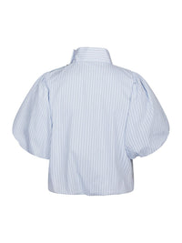 Parisa Stripe Blouse Light Blue - Bij Keesje - Neo Noir - Blouse