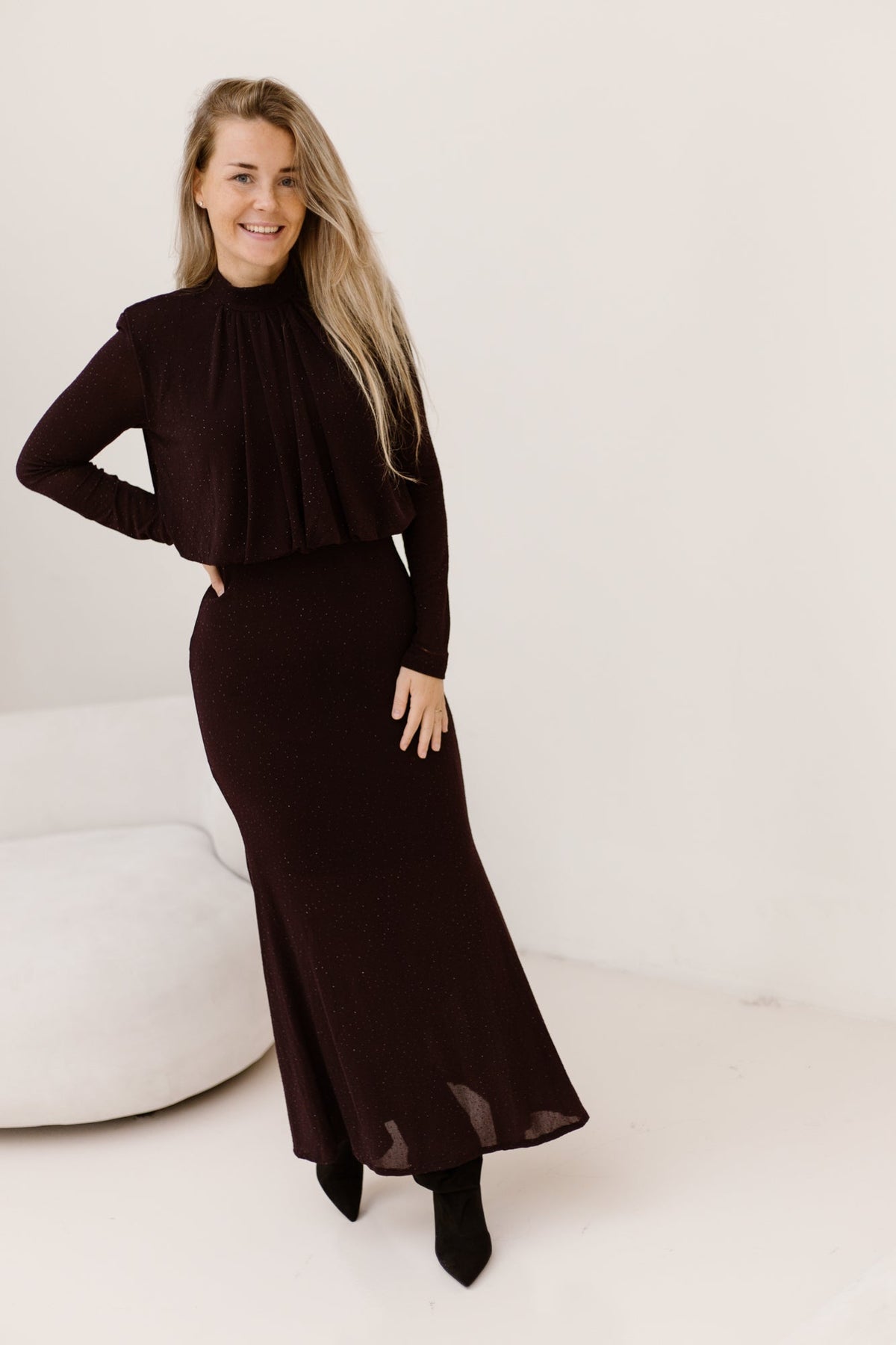 Party dress purple - Bij Keesje - Bij Keesje - Jurk