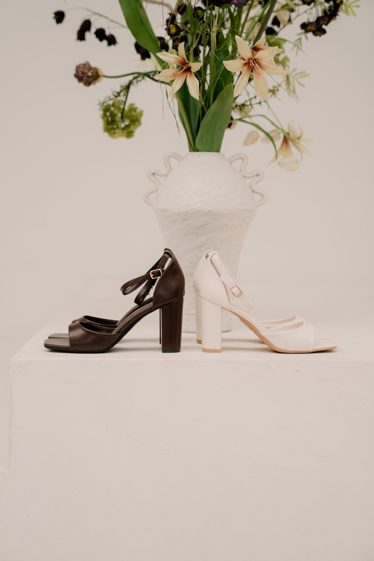 Patras Heel Ecru - Bij Keesje - Bij - Keesje - Schoenen