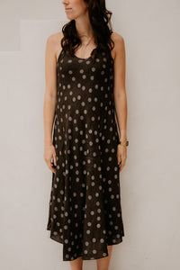 Paula dots dress chocolate - Bij Keesje - Bij Keesje - Jurk