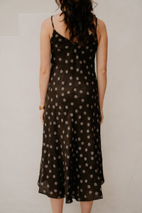 Paula dots dress chocolate - Bij Keesje - Bij Keesje - Jurk