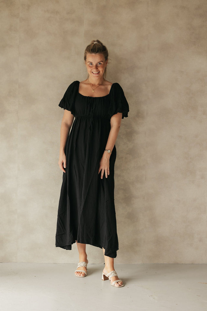 Paulette dress zwart - Bij Keesje