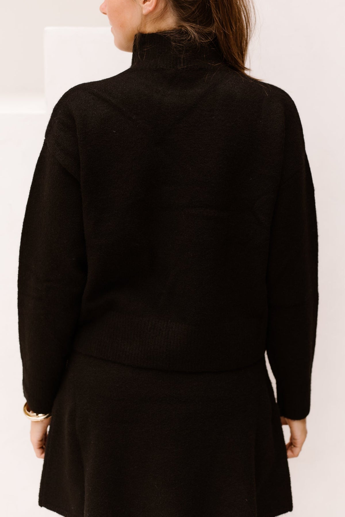 Paulina knit blouse black NN - Bij Keesje - Neo Noir - Trui