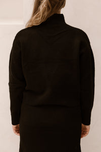 Paulina knit blouse black NN - Bij Keesje - Neo Noir