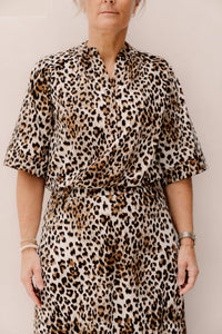 Penelope Top Off/Walnut - Bij Keesje - G - maxx - Top