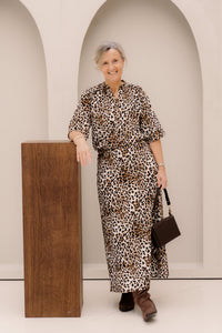 Penelope Top Off/Walnut - Bij Keesje - G - maxx - Top