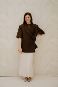 Philou blazer brown - Bij Keesje - Bij Keesje - blazer